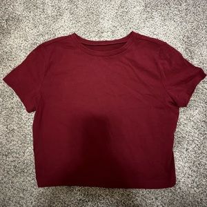 Wild fable cropped tee size medium
